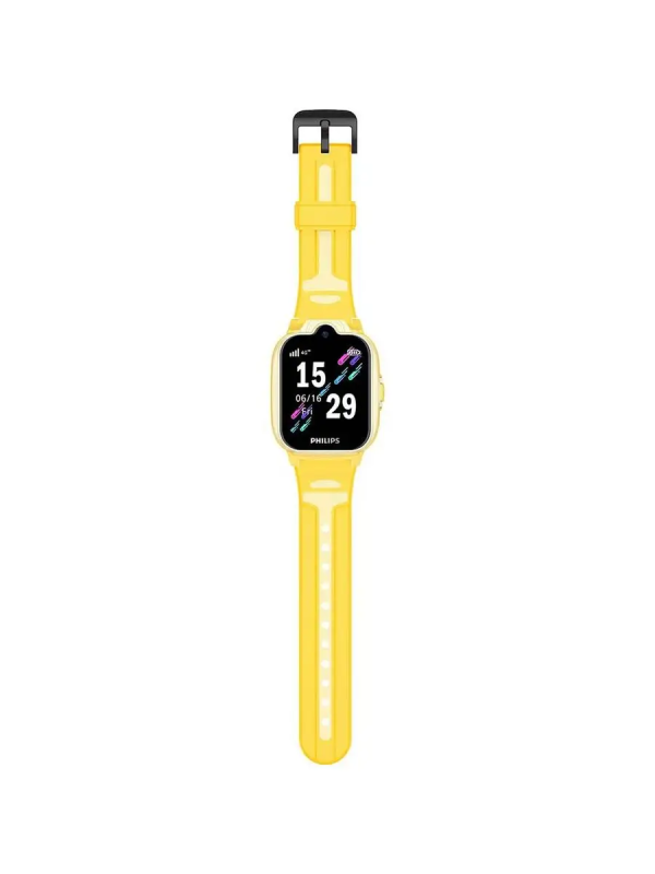 Купить -часы Philips W6610 желтый-5.png